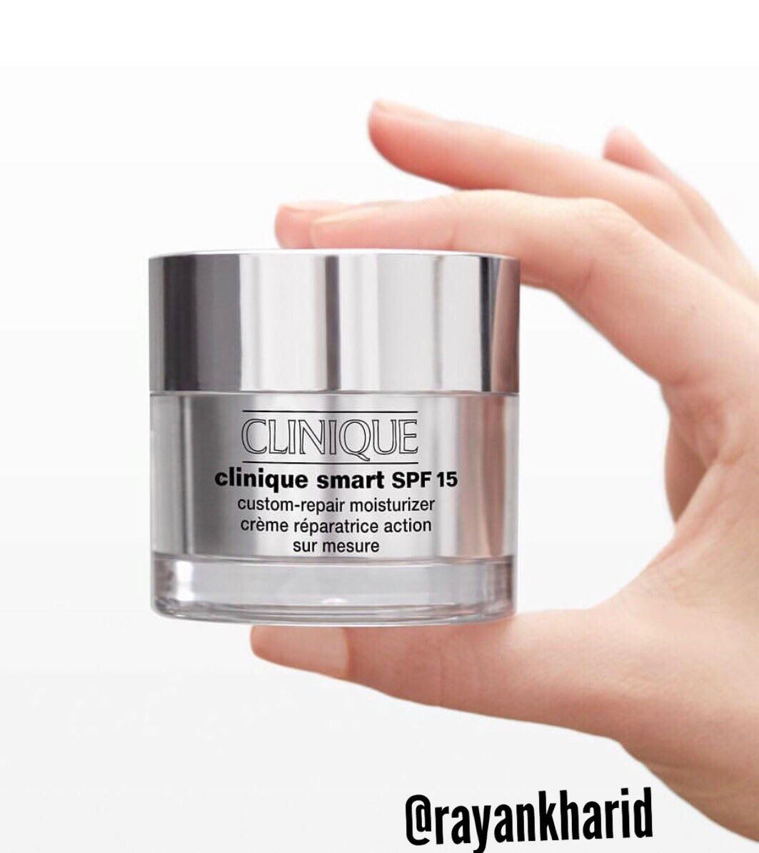 کرم روز آبرسان ترمیم کننده و ضد چروک کلینیک اسمارت Clinique smart SPF15